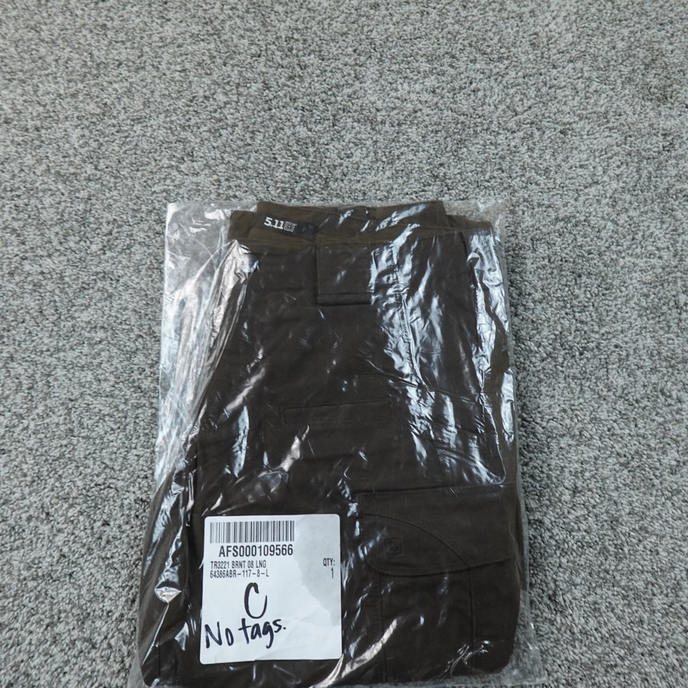 NEW 5.11 Tactical Pants Womens 8 Brown Stryke Flex Tac Utility Cargo Stretch EMS